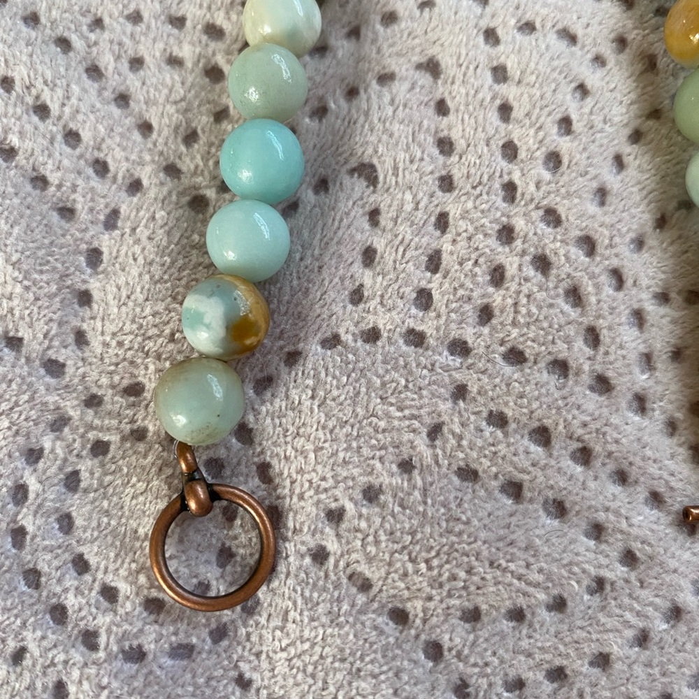 Beautiful amazonite bracelet - Picture 5 of 7